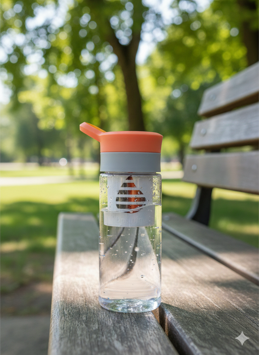 Bottle with Orange Filter, Doulton Taste