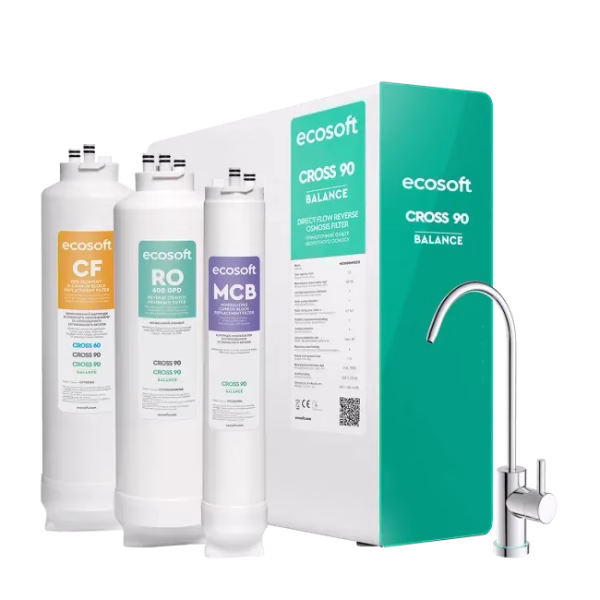 Ecosoft CROSS 90 Balance direct flow reverse osmosis filter