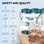 Ecosoft PURE Balance reverse osmosis filter with mineralization 5