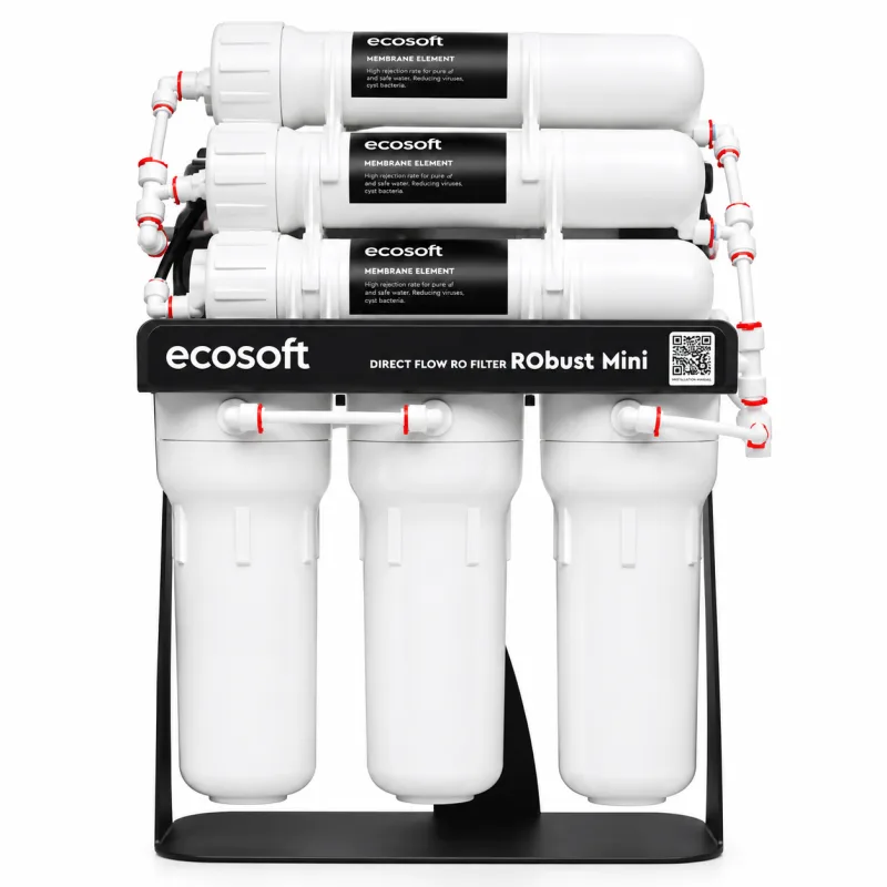 Ecosoft RObust Mini direct flow reverse osmosis system